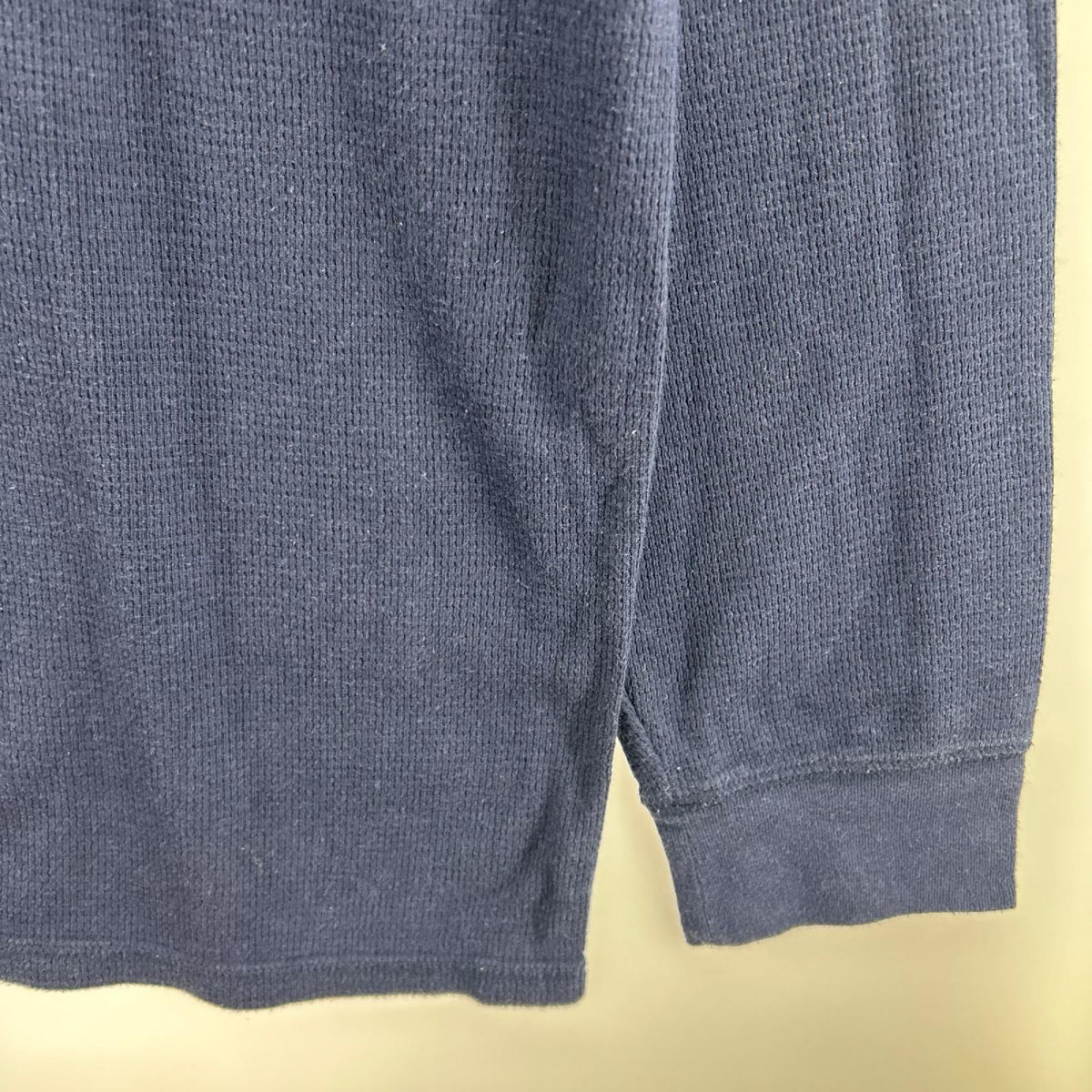 長袖Tシャツ ポロベア サーマル 紺 (2XL) ネイビー