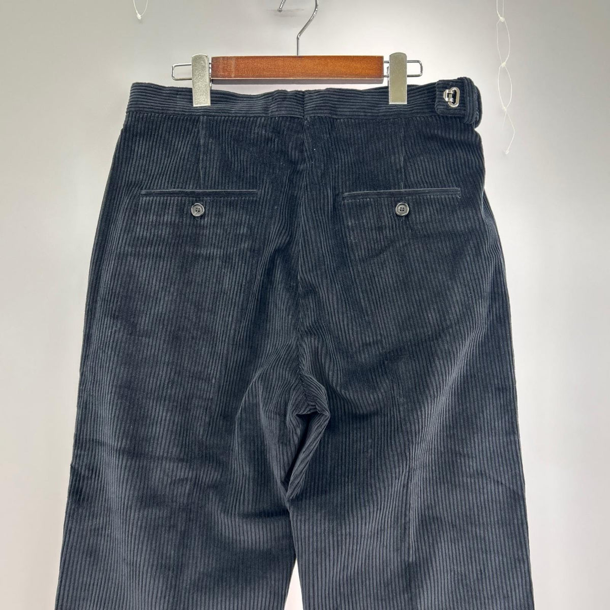 パンツ Corduroy Regular Trousers 黒 (48) 48 ブラック