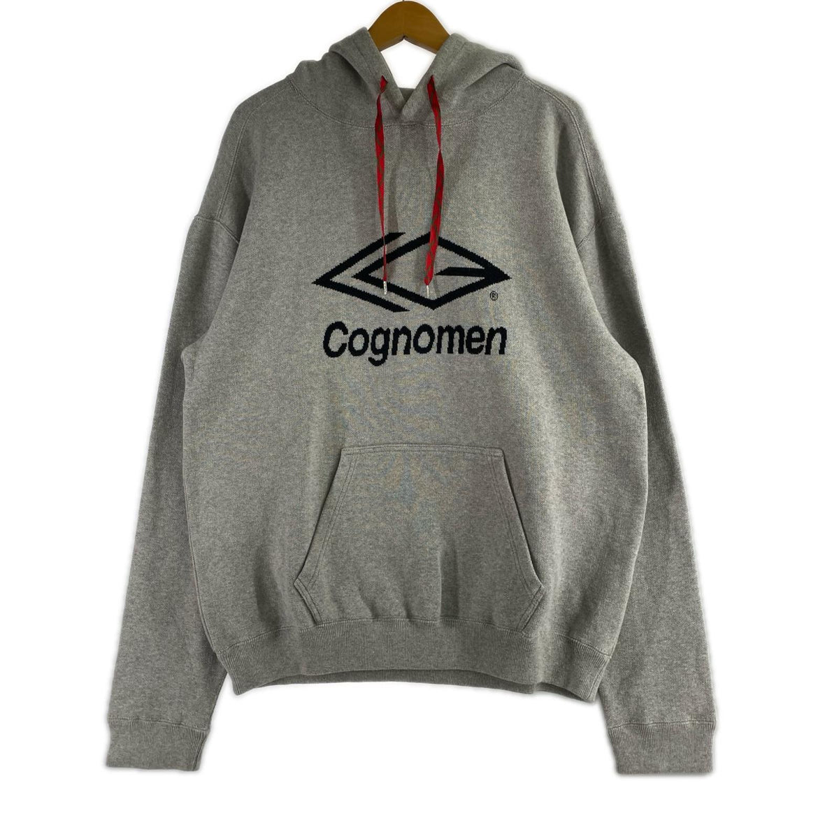 パーカー ロゴパーカー GRY L グレー
