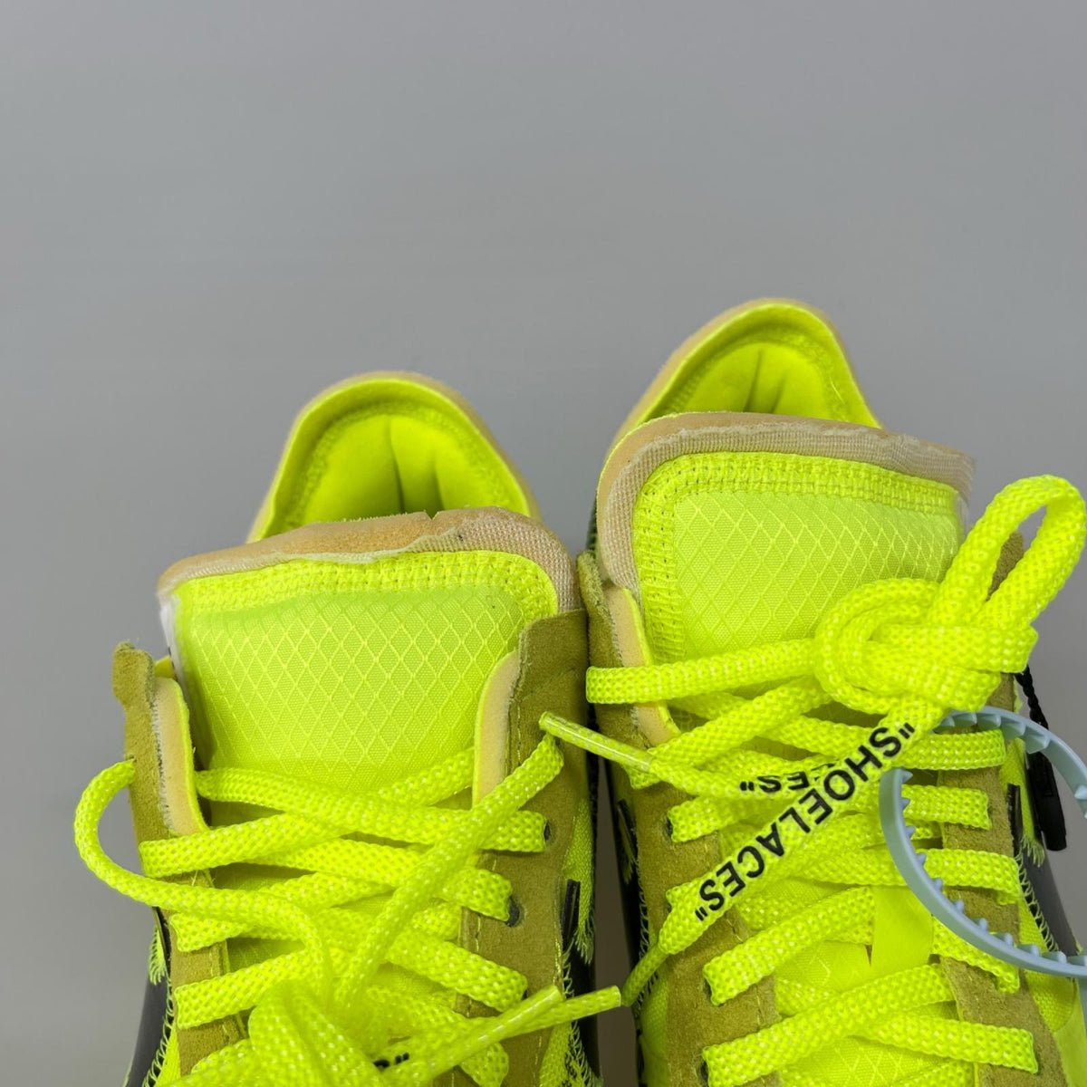 スニーカー ×OFF-WHITE THE 10 AIR FORCE 1 LOW VOLT 27.5cm (US9 1/2 UK9 EU45) イエロー
