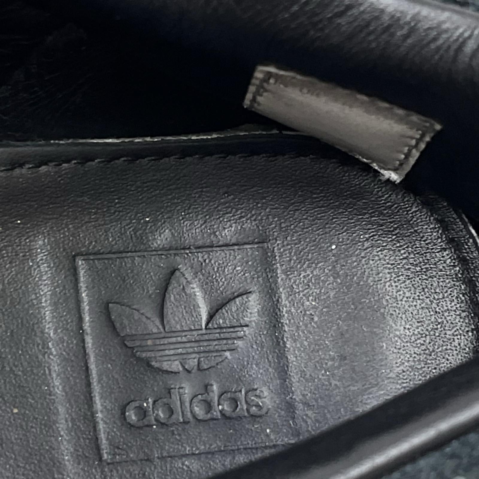 スニーカー adidas SUPERSTAR レザースニーカー ブラック 27.5cm (US9 1/2 UK9 EU45)
