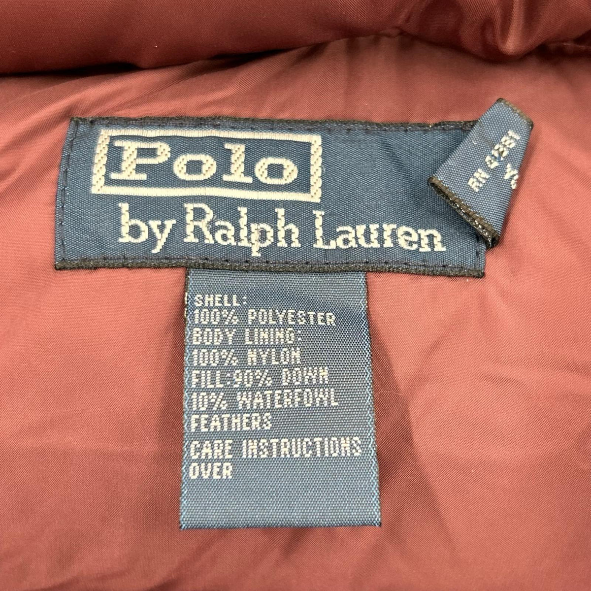ダウンベスト POLO RALPH LAUREN ダウンベスト ワインレッド L