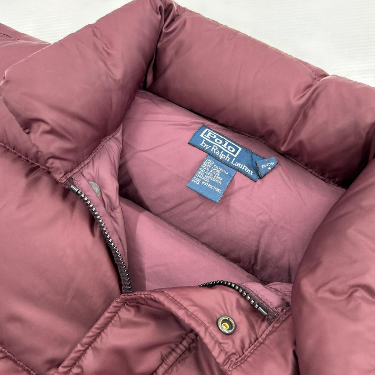 ダウンベスト POLO RALPH LAUREN ダウンベスト ワインレッド L