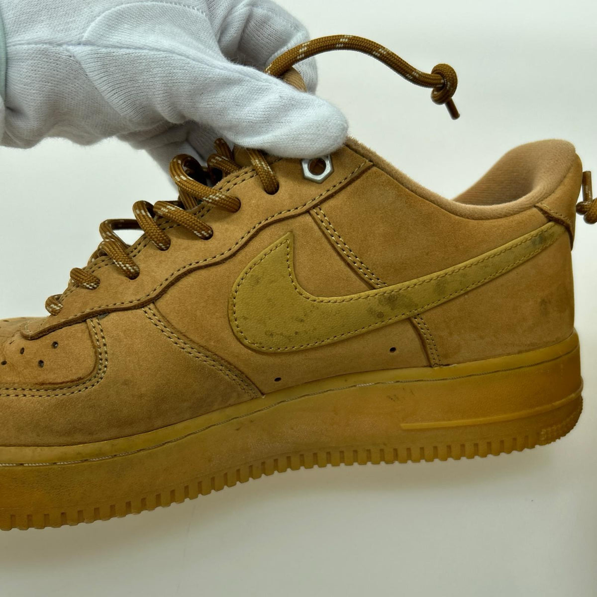 スニーカー AirForce1 (27.5) 27.5cm (US9 1/2 UK9 EU45) ブラウン