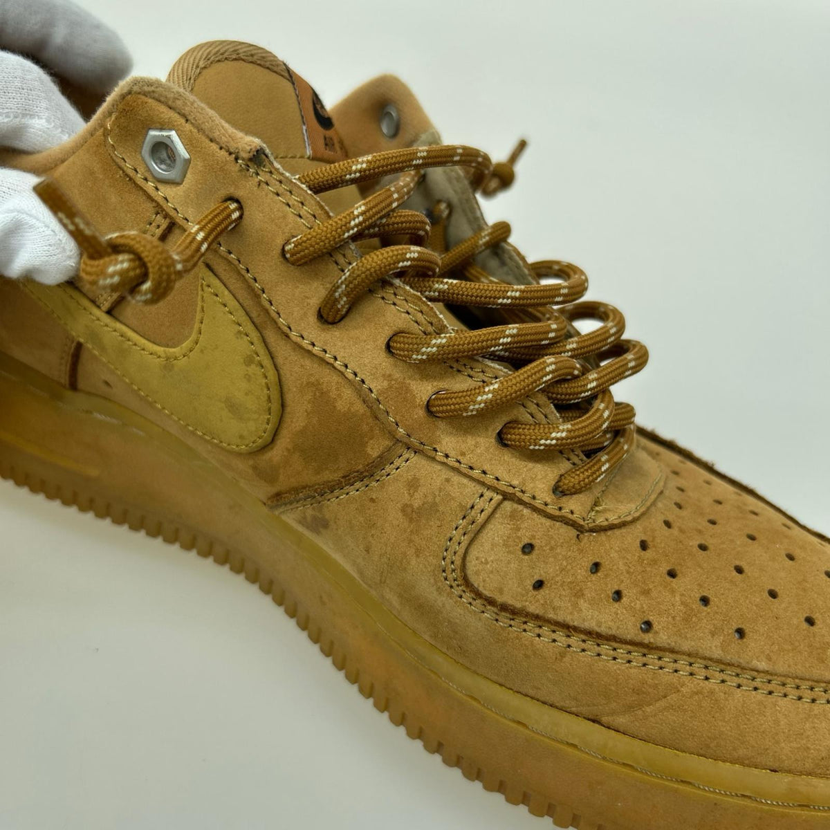 スニーカー AirForce1 (27.5) 27.5cm (US9 1/2 UK9 EU45) ブラウン