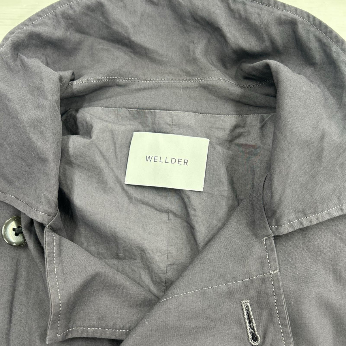 ジャケット WELLDER コットンコート 紺 (3) 3 ネイビー