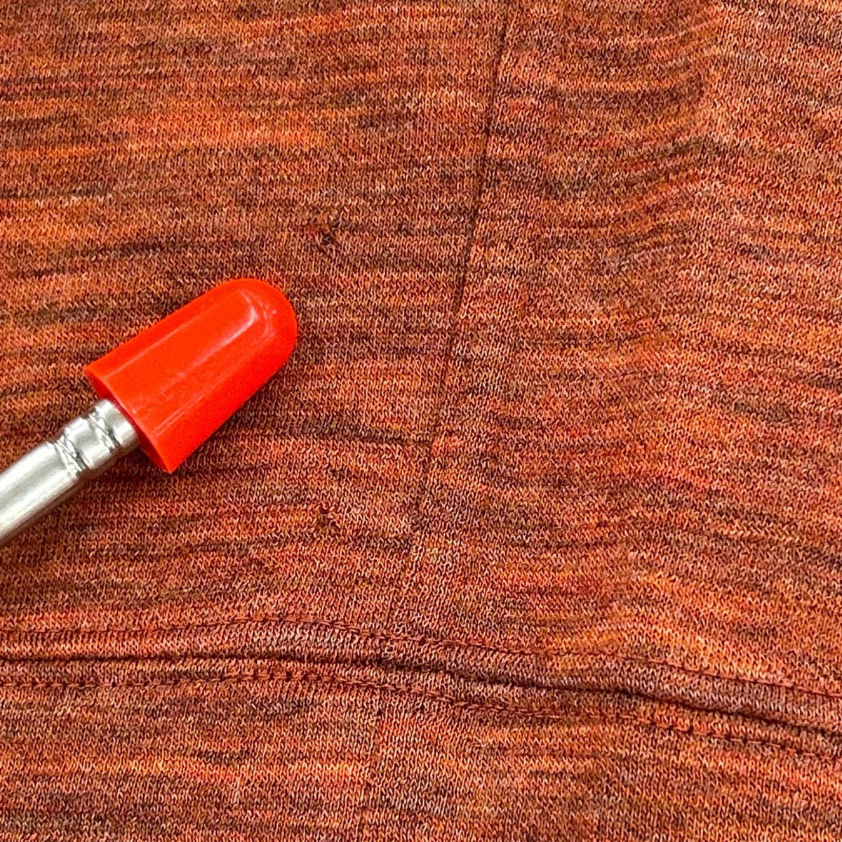 長袖Tシャツ LAINE WOOL エンジ (38) 38