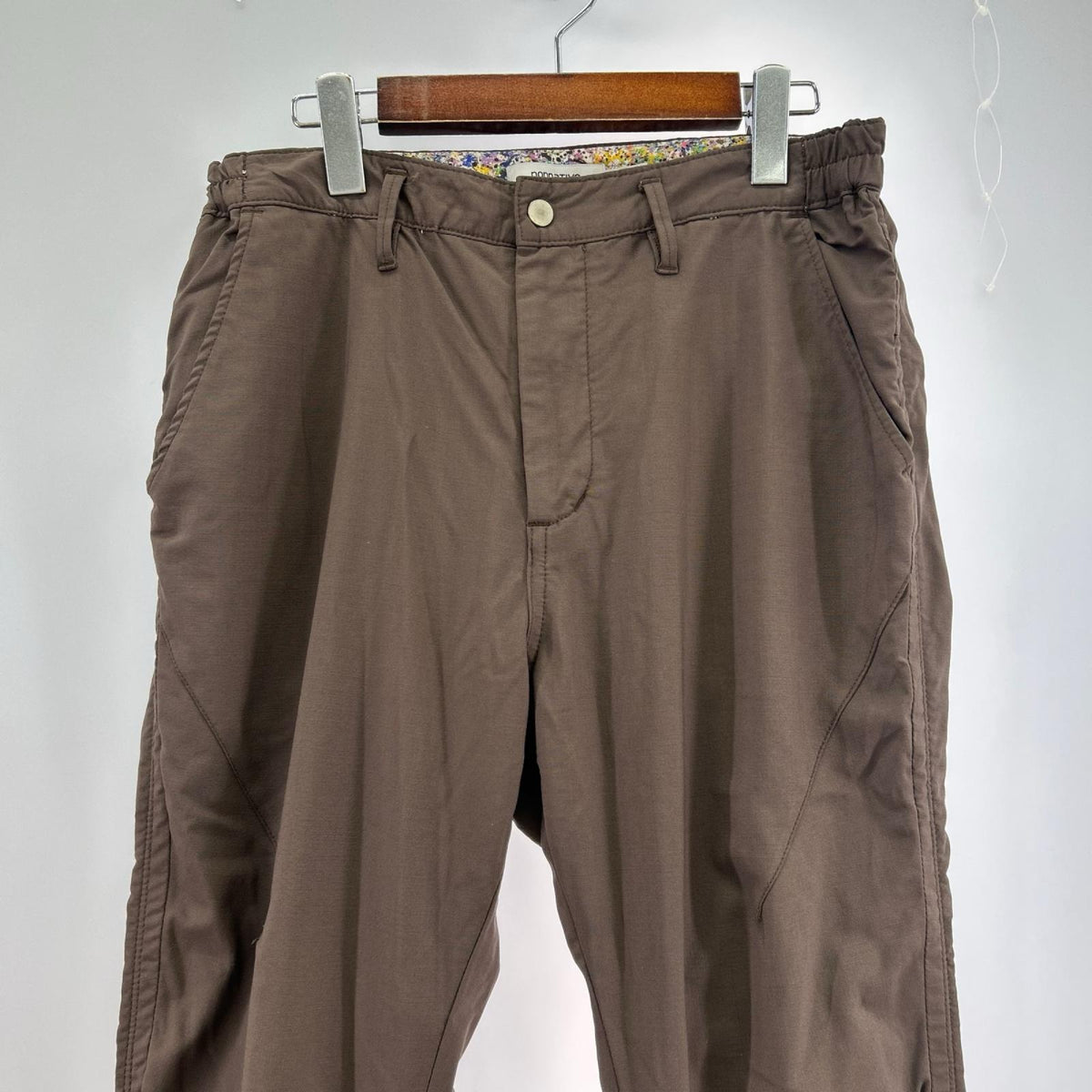 パンツ 17AW ADVENTURER EASY RIB PANTS 茶 (1) 1 ブラウン