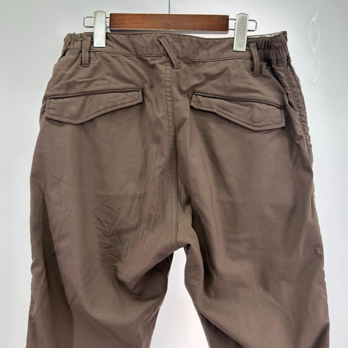 パンツ 17AW ADVENTURER EASY RIB PANTS 茶 (1) 1 ブラウン