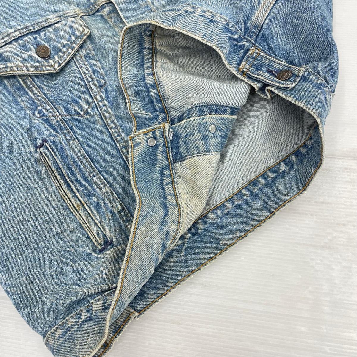 デニムジャケット 70507 90s デニムトラッカージャケット XL