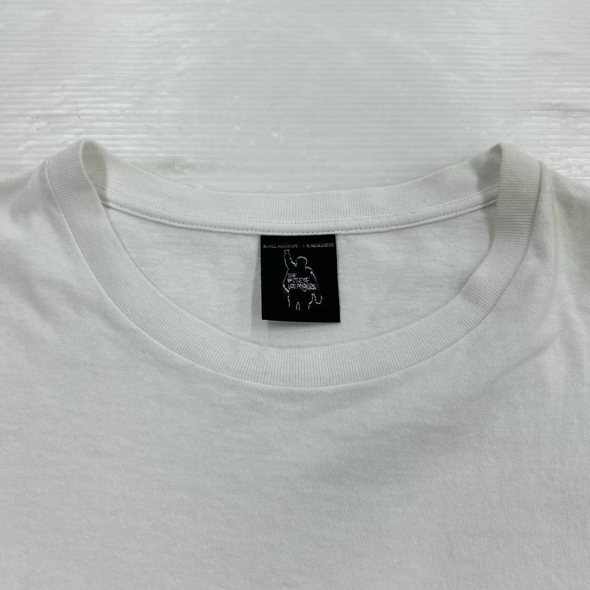 半袖Tシャツ RAGE AGAINST THE MACHINE/白 L ホワイト