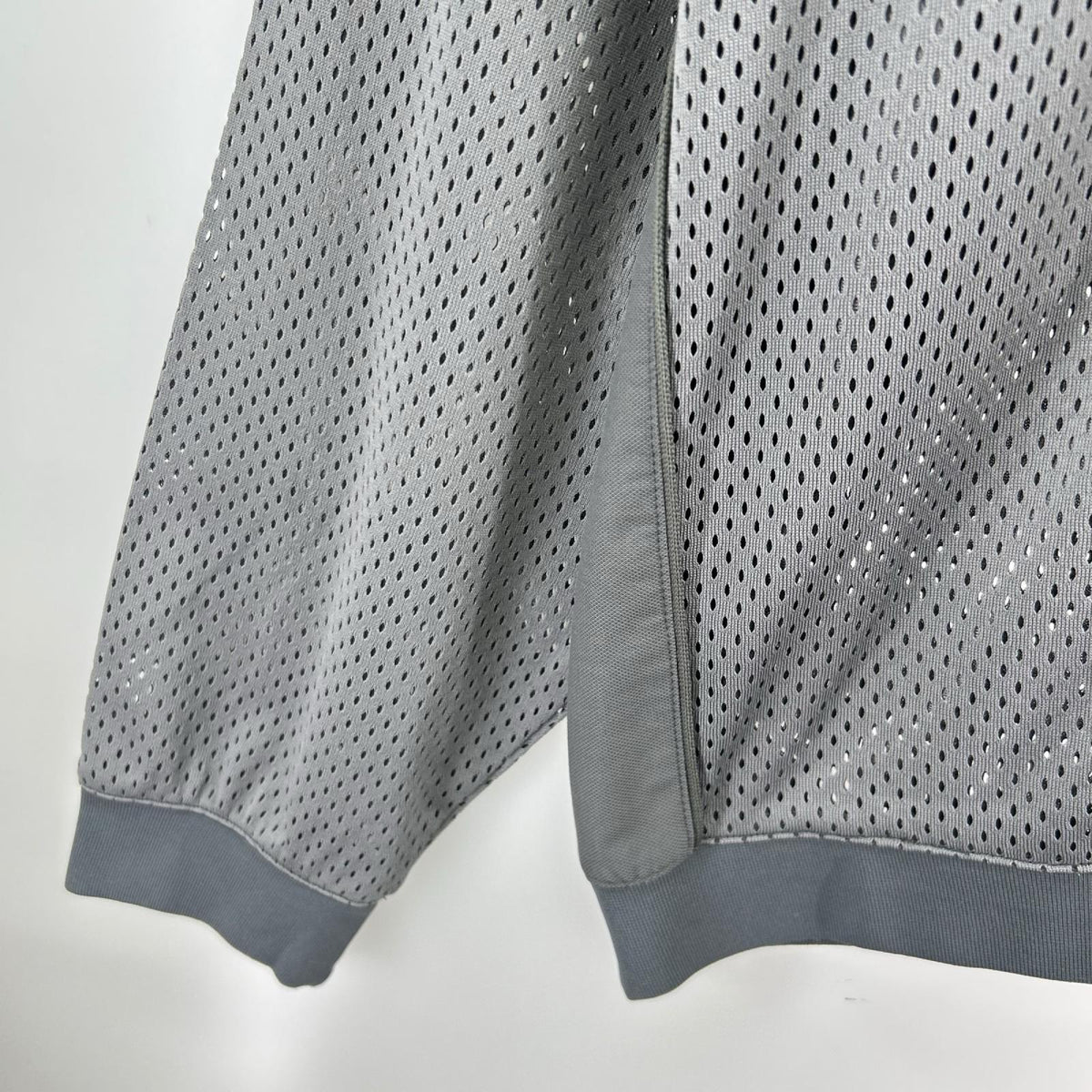 長袖Tシャツ メッシュ/グレー L グレー