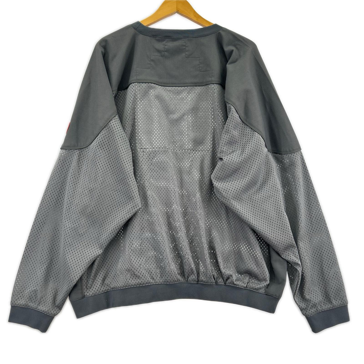 長袖Tシャツ メッシュ/グレー L グレー