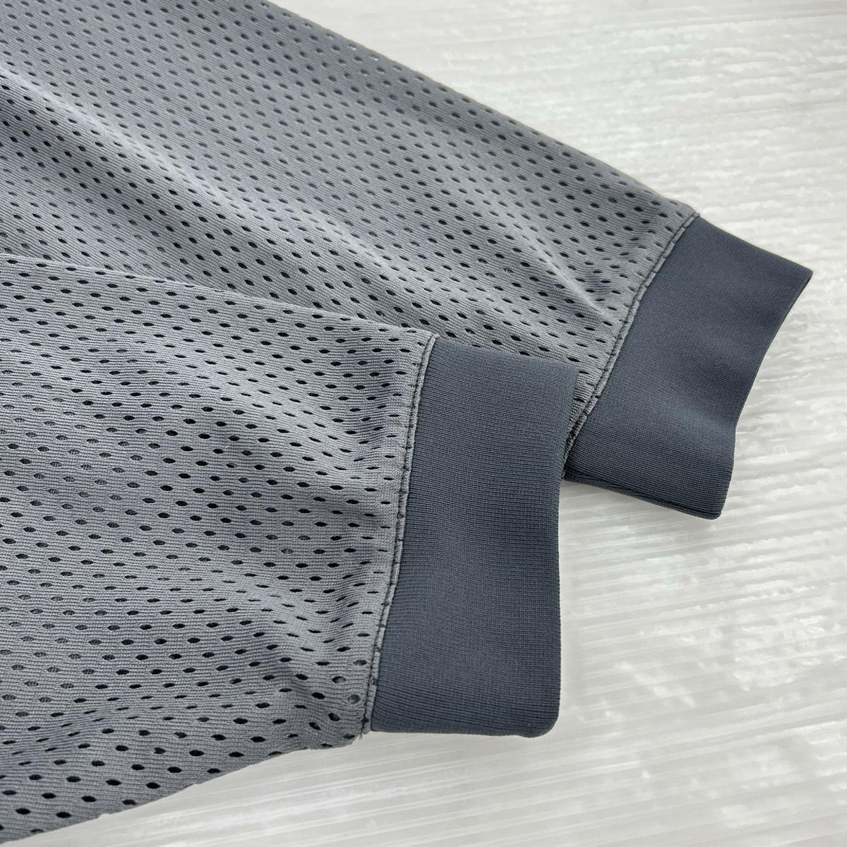 長袖Tシャツ メッシュ/グレー L グレー