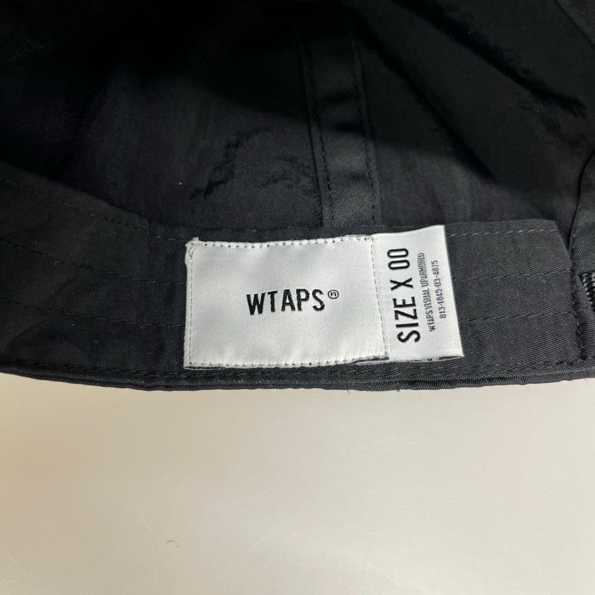 キャップ 25SS/ナイロン/黒 ブラック