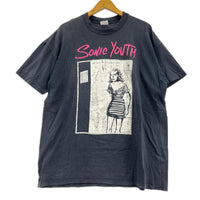 半袖Tシャツ SONIC YOUTH We Don't Like The Grub Shirt グレー