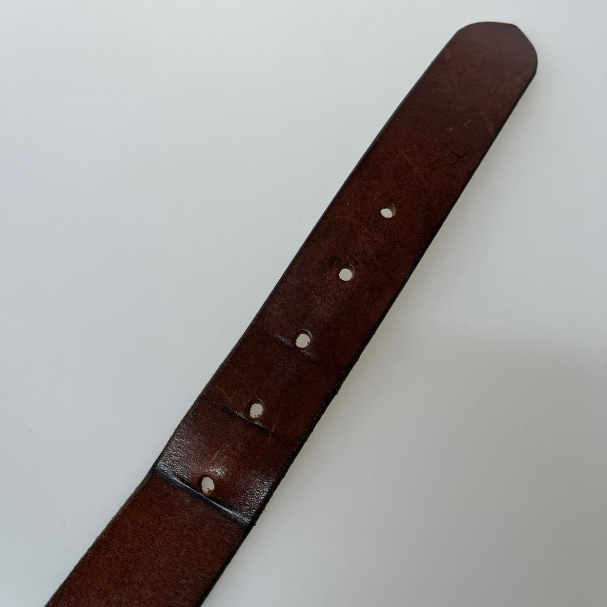 その他アクセサリー レザーベルト ブラウン 38 ブラウン