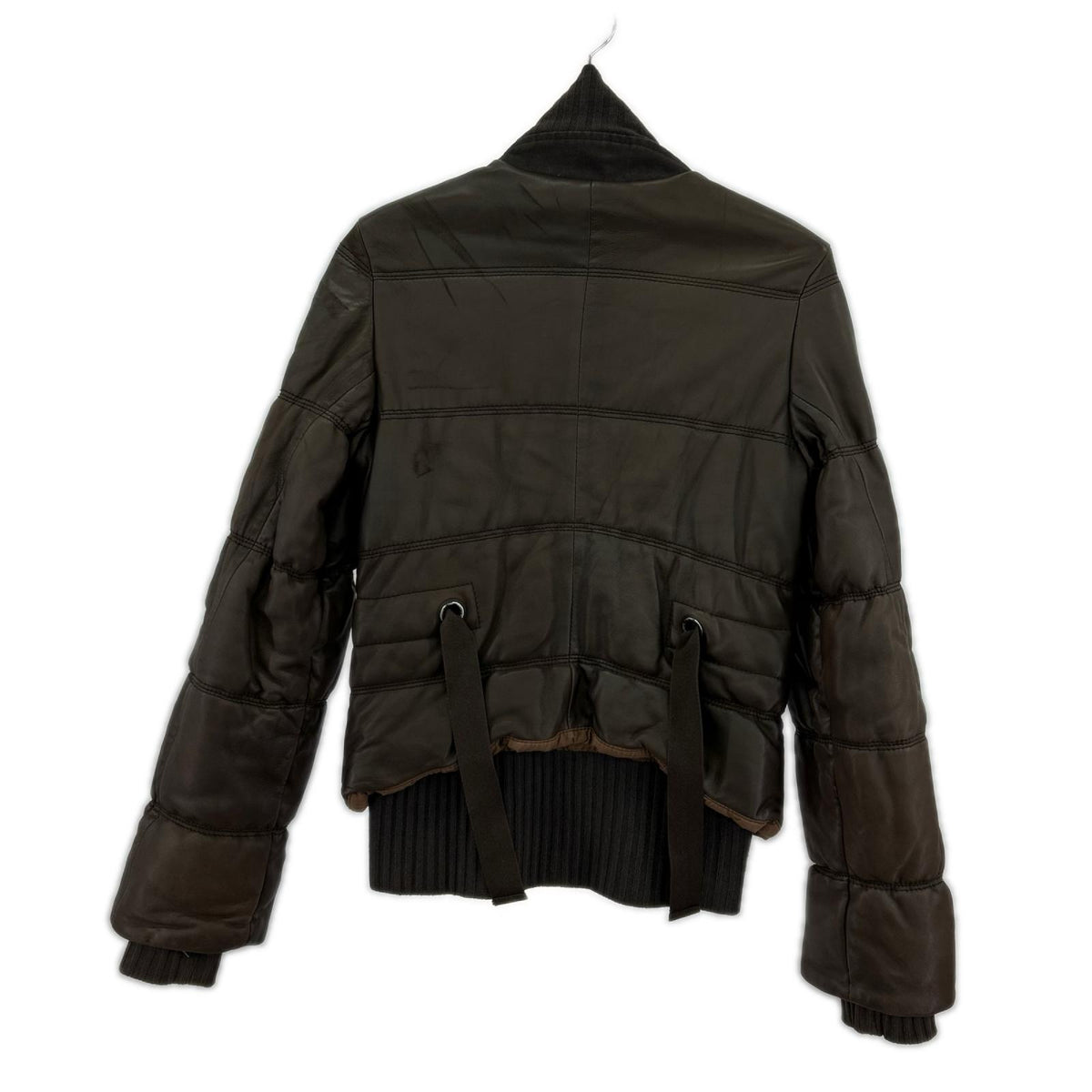 レザージャケット 00s シングルレザージャケット ブラウン S ブラウン