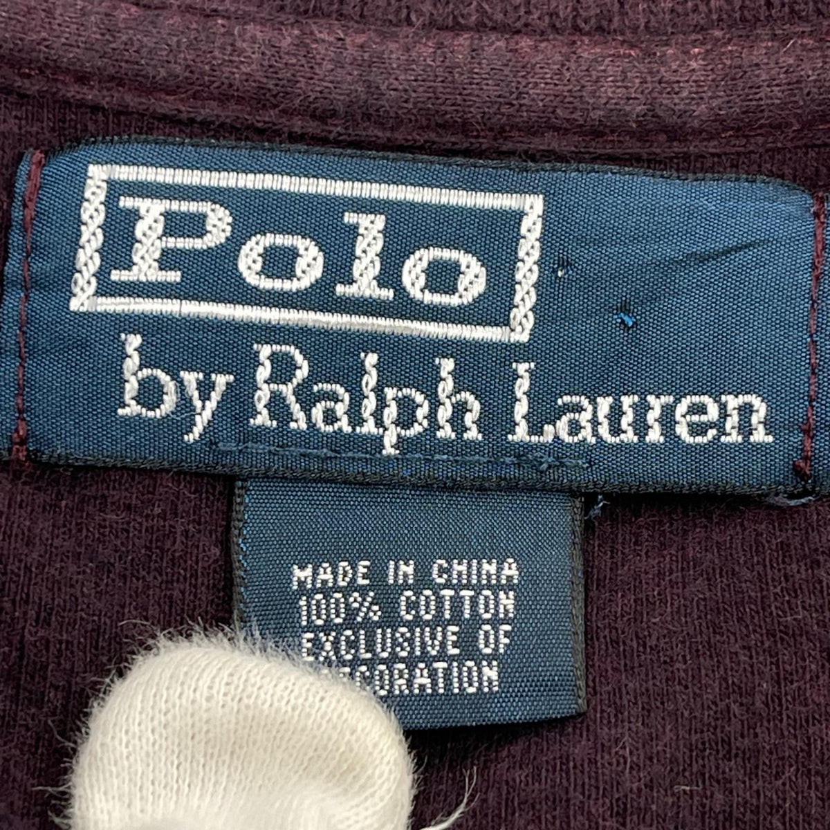 ニット POLO RALPH LAUREN ジップアップニット L パープル L パープル