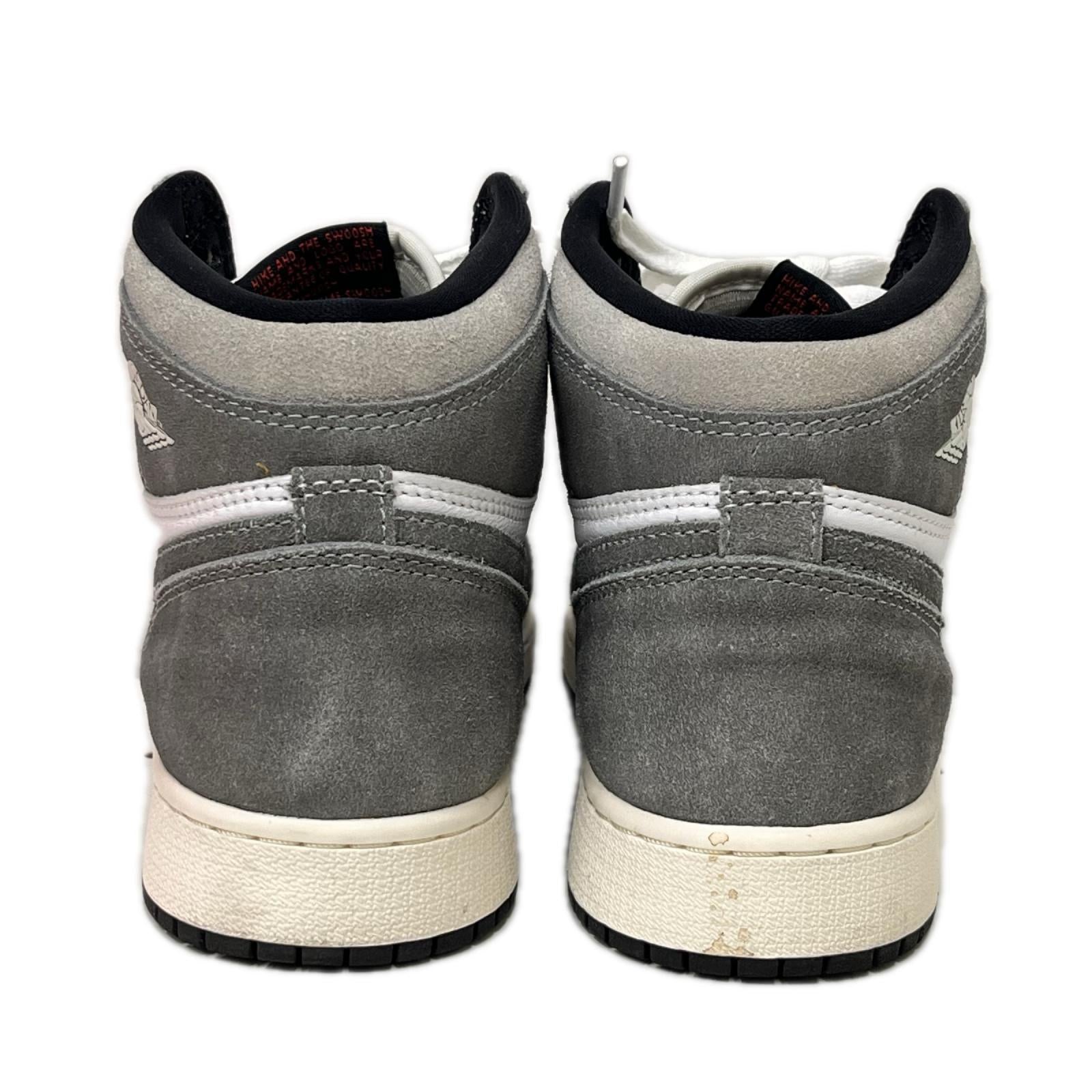 スニーカー NIKE Air Jordan 1 Retro High OG GS Black and Smoke Grey 24.5㎝ 24.5cm (US6 1/2 UK6 EU39)