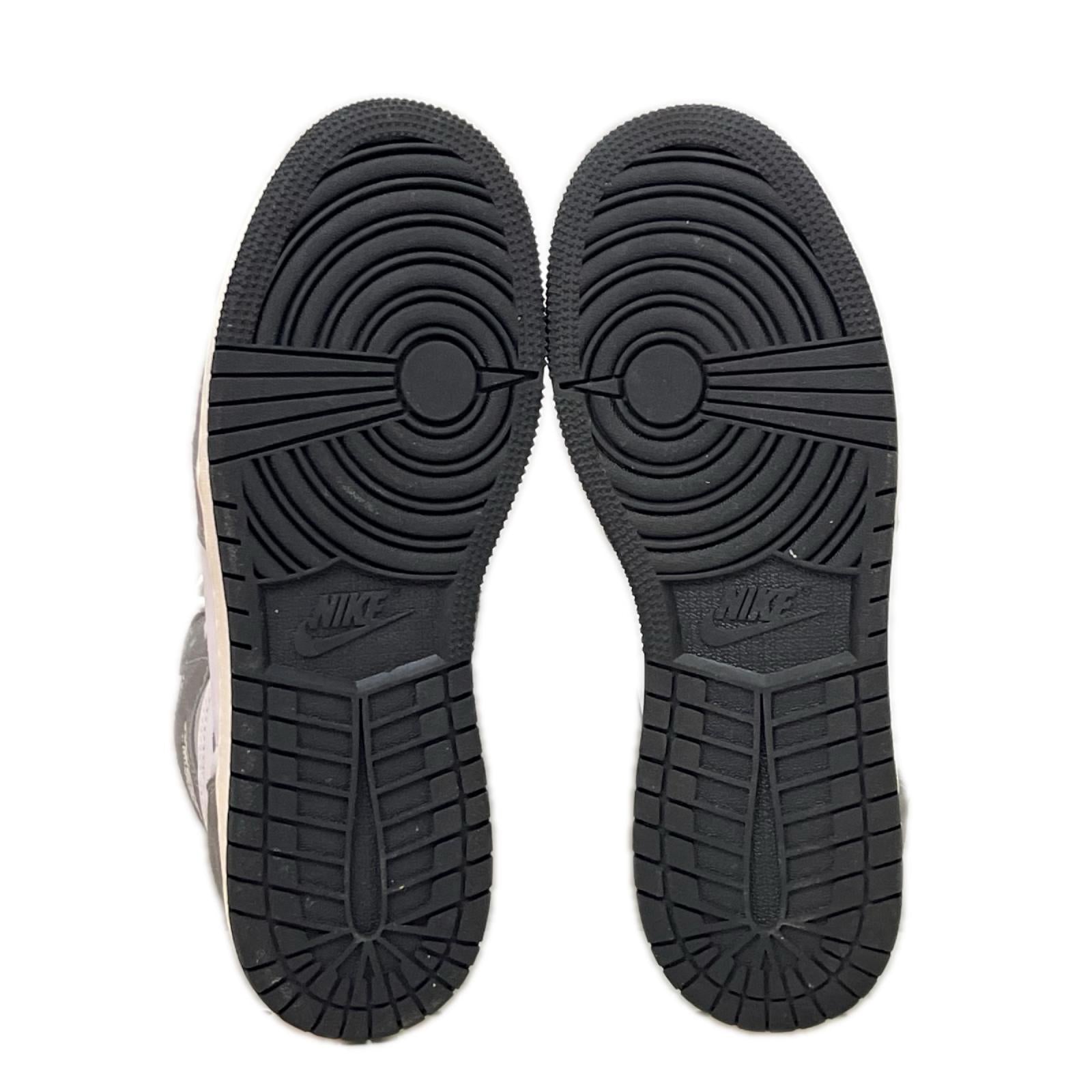 スニーカー NIKE Air Jordan 1 Retro High OG GS Black and Smoke Grey 24.5㎝ 24.5cm (US6 1/2 UK6 EU39)