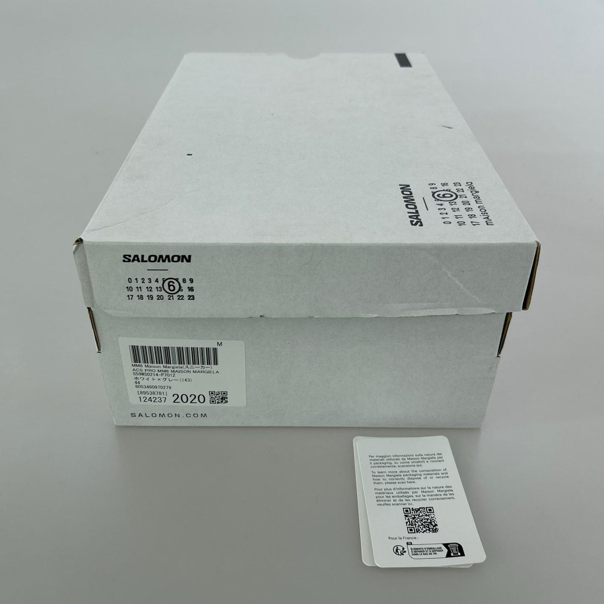 スニーカー ×MM6 Maison Margiela/ACS PRO 2 476994 28cm (US10 UK9 1/2 EU46) グレー