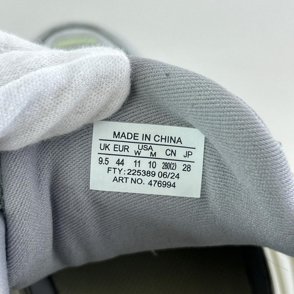 スニーカー ×MM6 Maison Margiela/ACS PRO 2 476994 28cm (US10 UK9 1/2 EU46) グレー