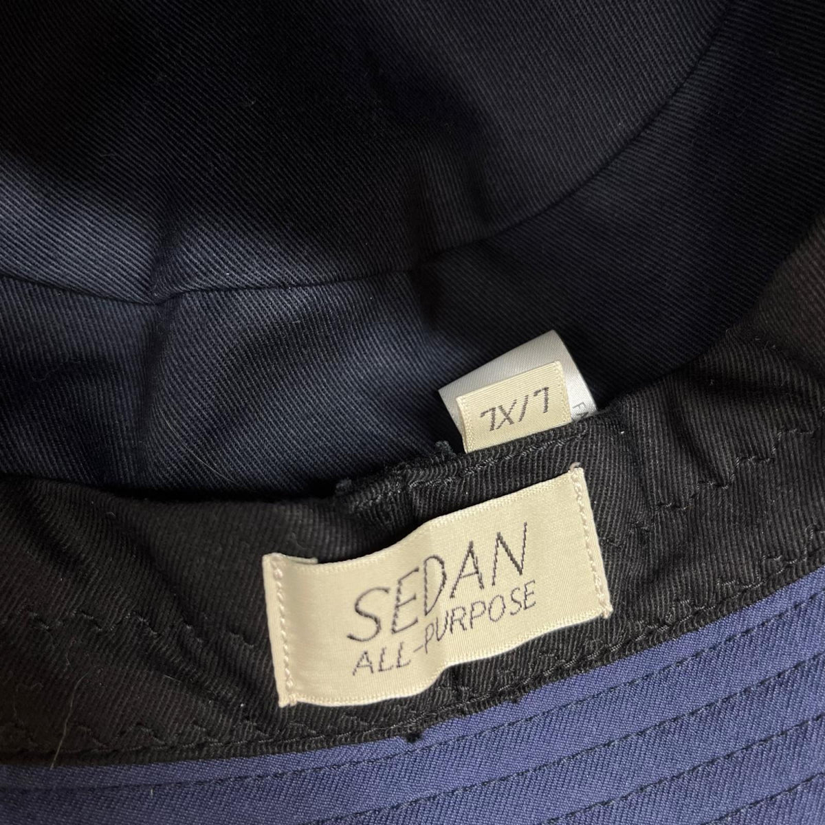 ハット SEDAN ALL-PURPOSE OG Logo Bucket Hat 紺