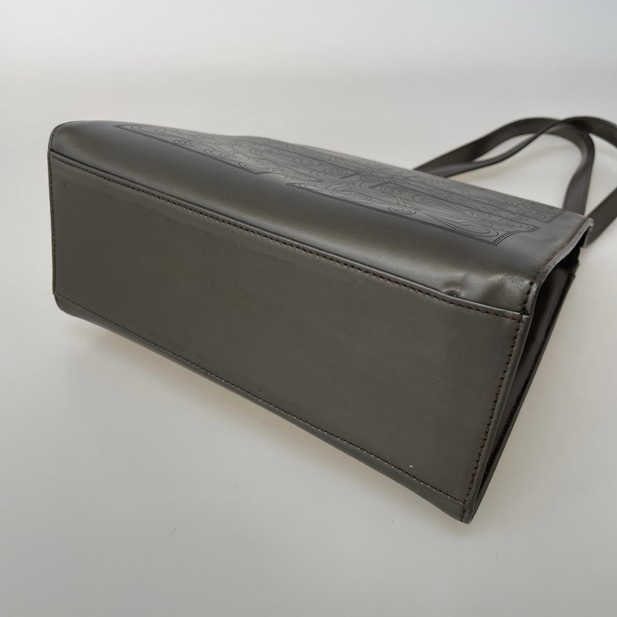 ショルダーバッグ 4G Embossed Leather Tote グレー グレー