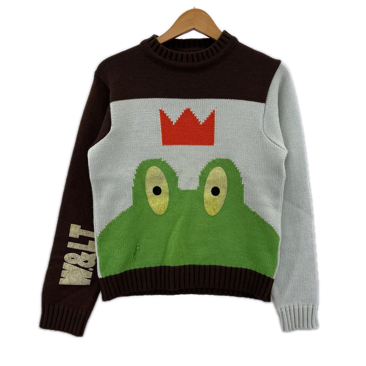 ニット W< 97AW カエルニット M