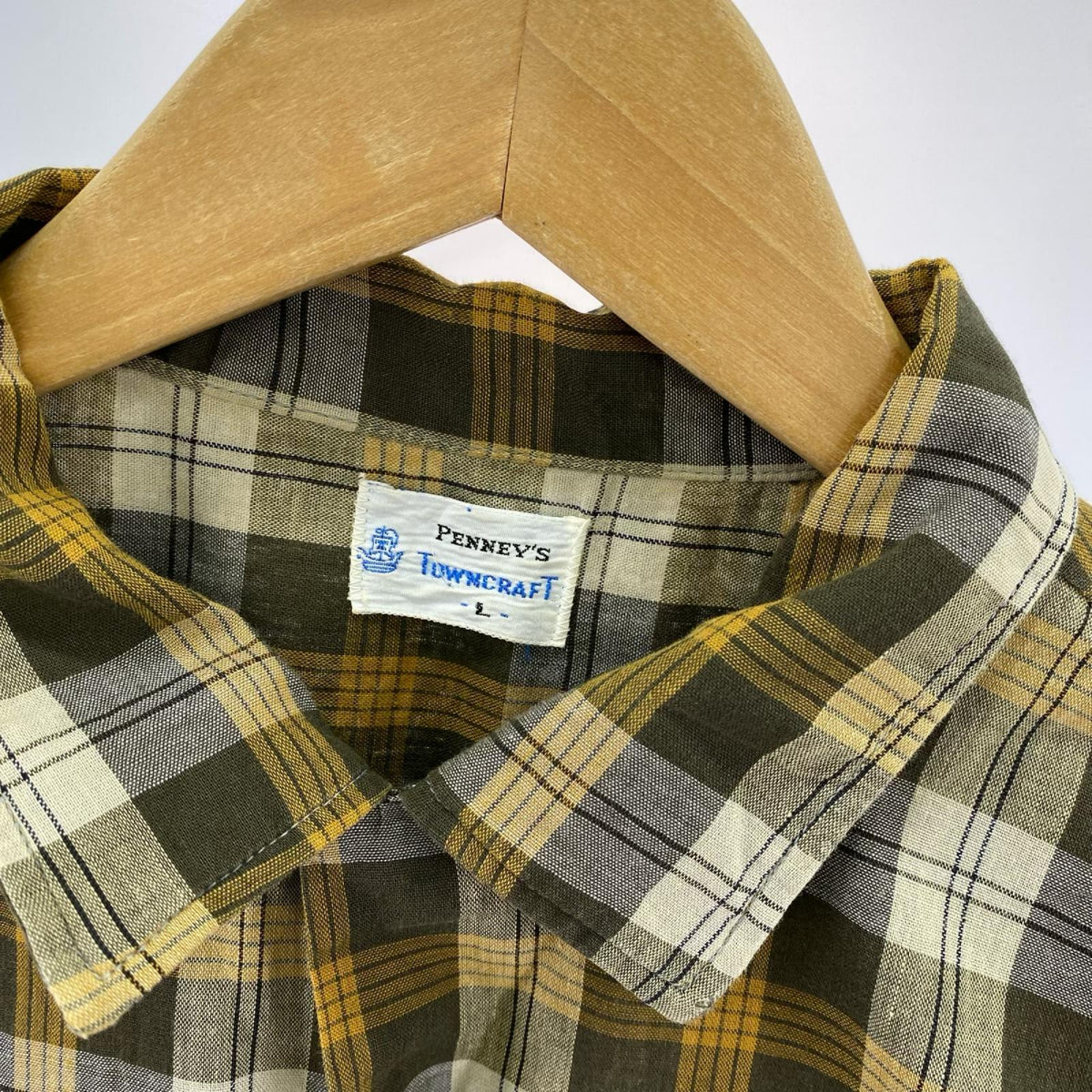 半袖シャツ PENNY'S 60s 船タグ オープンカラーシャツ (L) L