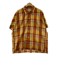 半袖シャツ 60-70s John Wells オープンカラーシャツ (XL)