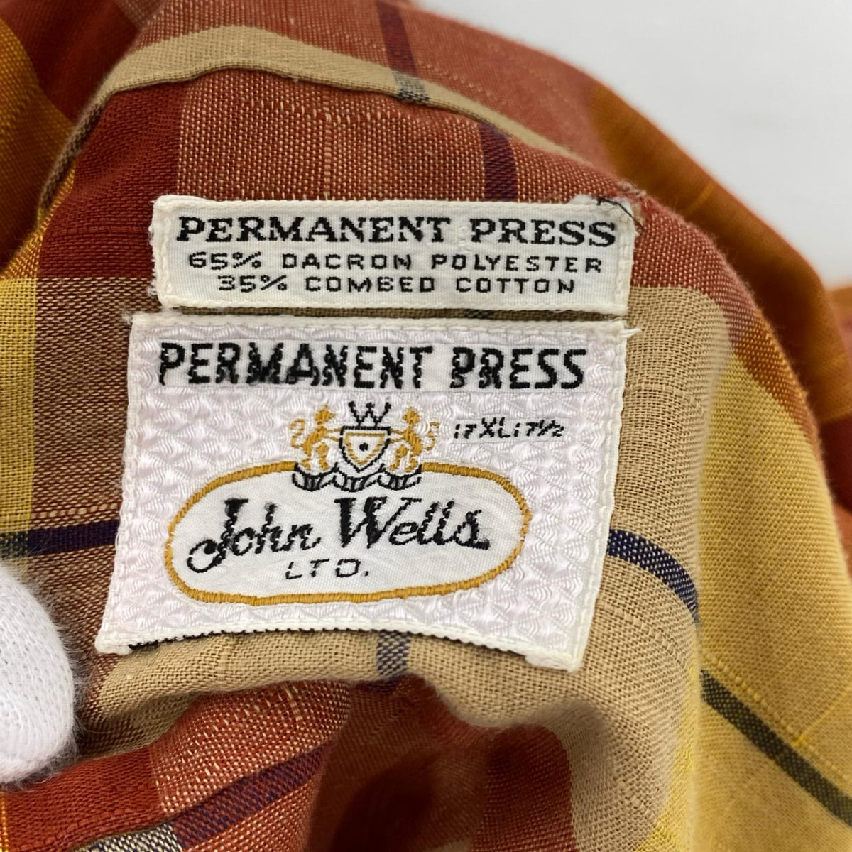 半袖シャツ 60-70s John Wells オープンカラーシャツ (XL)