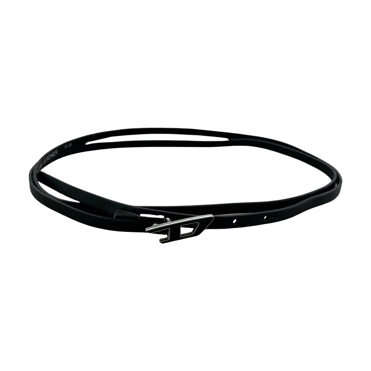 その他アクセサリー B-D ロゴ レザーベルト ブラック