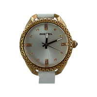 腕時計 Elegant white leather watch, 36 mm ホワイト