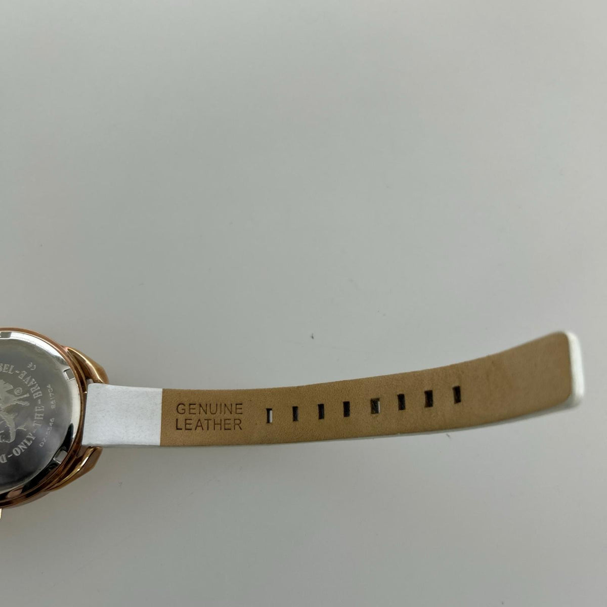 腕時計 Elegant white leather watch, 36 mm ホワイト