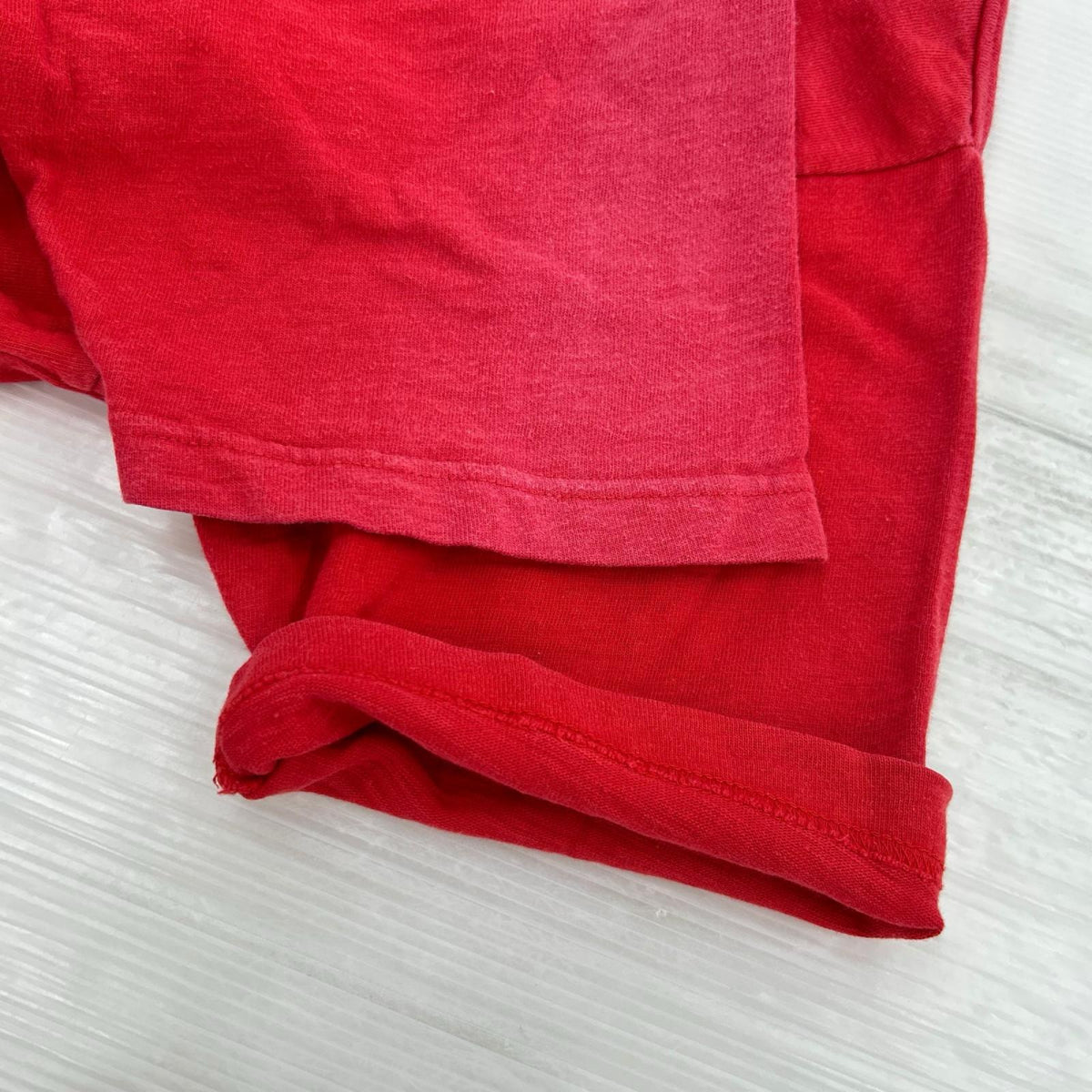 半袖Tシャツ POCKET TEE/レッド L レッド