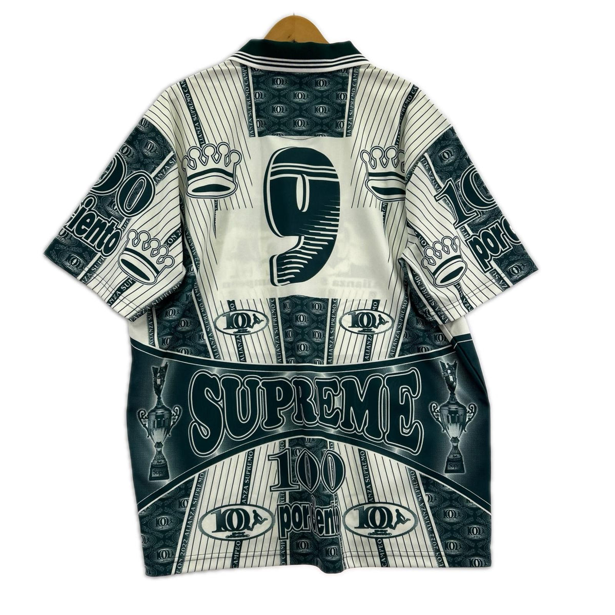 半袖Tシャツ 22AW/Por Ciento Soccer Jersey/グリーン L グリーン