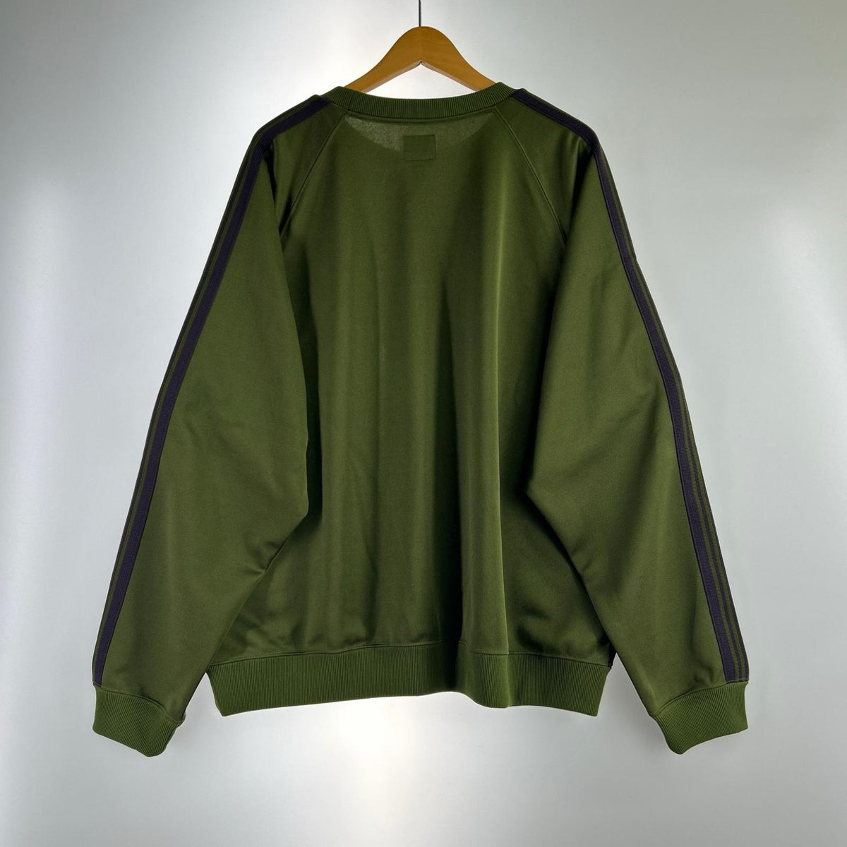長袖Tシャツ 24SS/TRACK CREW NECK SHIRT/グリーン グリーン