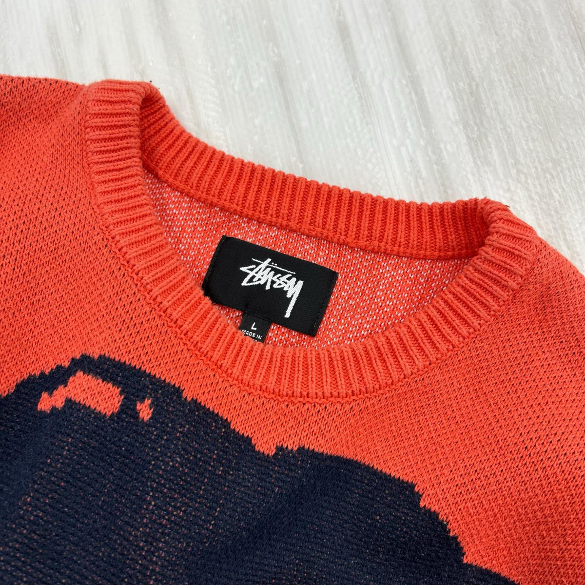 ニット BOB MARLEY ニット (L) L オレンジ