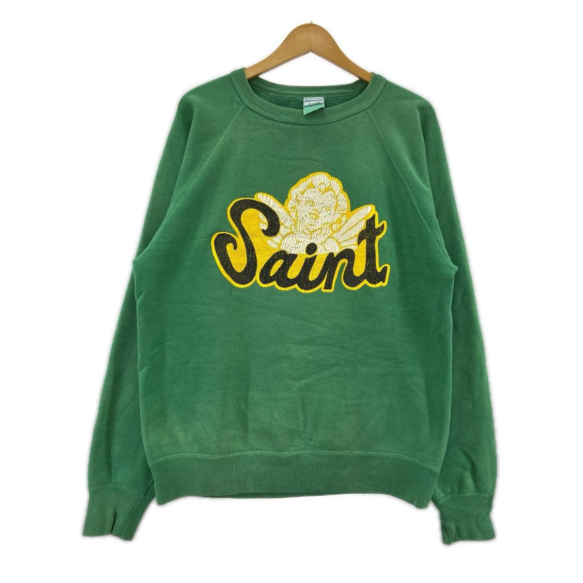 スウェット 22AW ANGEL クルーネックスウェット グリーン グリーン