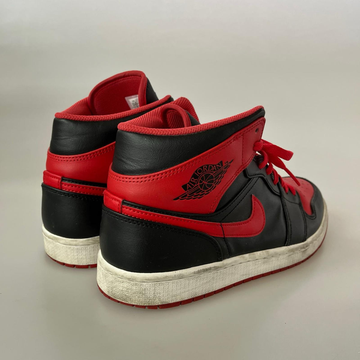 スニーカー AJ1 Mid Bred Toe 28.5cm 28.5cm (US10 1/2 UK10 EU47)