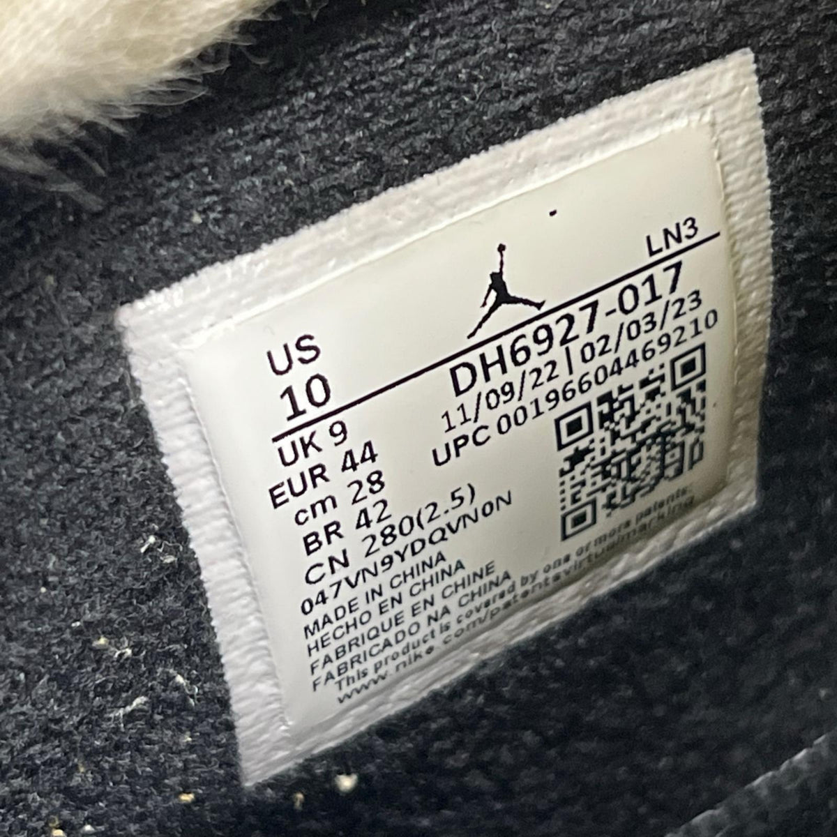 スニーカー AIR JORDAN 4 RETRO THUNDER 28.0cm 28cm (US10 UK9 1/2 EU46)
