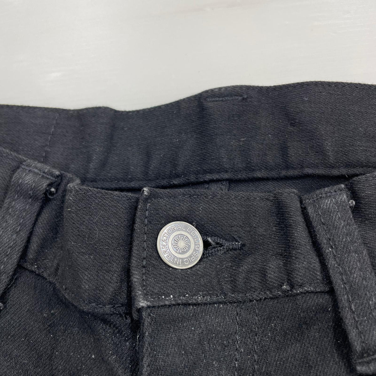 デニムパンツ 黒 M M ブラック