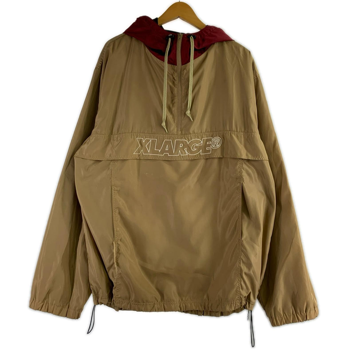 ジャケット ツートンアノラックジャケット BEG XL ベージュ