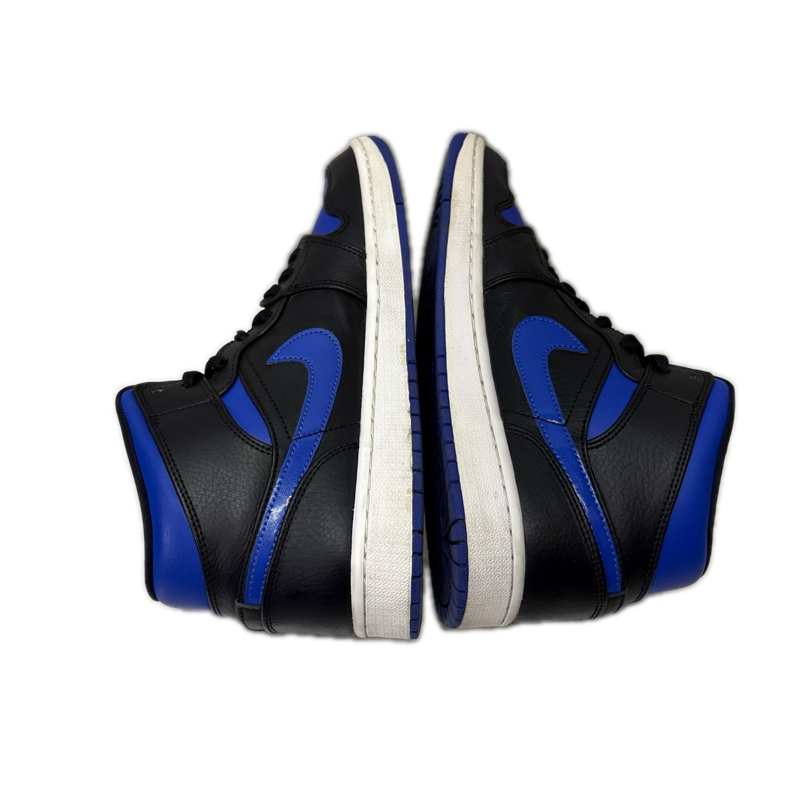 スニーカー Air Jordan 1 Mid Black/Blue 27.5cm (US9 1/2 UK9 EU45) ブルー