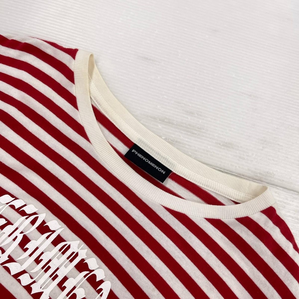 半袖Tシャツ 12SS ボーダーTee 赤 (L) L