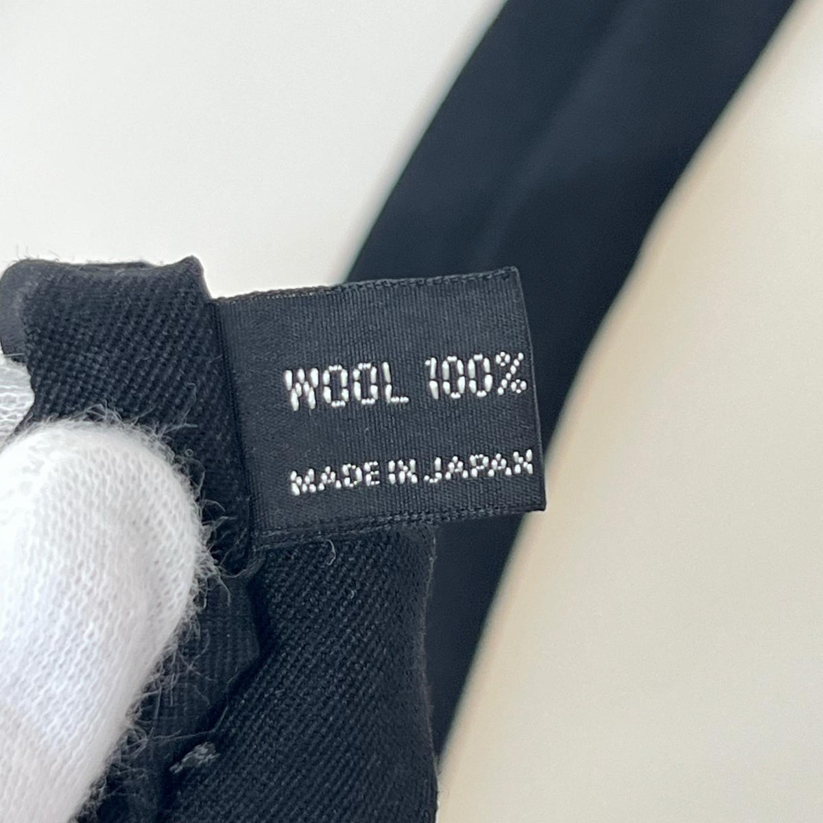 その他アクセサリー Yohji Yamamoto 南無阿弥陀仏 Embroidery tie ネクタイ 黒