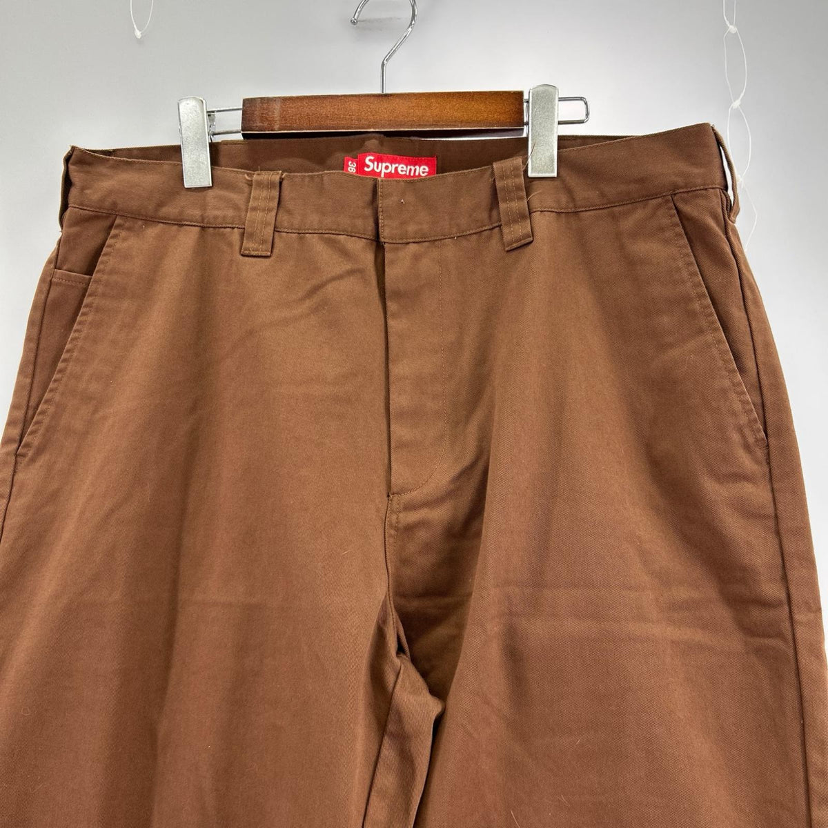 パンツ Supreme 22AW Work Pants 茶 36 ブラウン