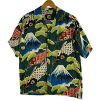 半袖シャツ KALAKAUA "CARP STREAMER" SS32293 アロハ-S S